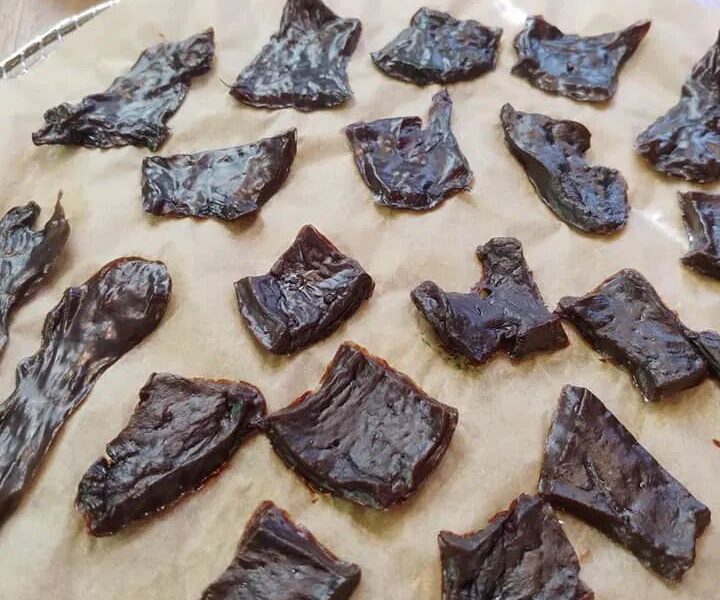 lamp liver jerkies (150gr)